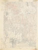 cca 1940 Keszthely és környéke térképe, 1:25.000, Bp., M. Kir. Honvéd Térképészeti Intézet, gyűrődésnyomokkal, 63x45 cm