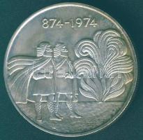 Izland 1974. 1000K Ag "1100 éves az első település" T:BU