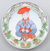 Villeroy &amp; Boch dísztál, jelzett d: 19,5 cm
