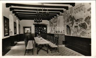 Budapest XXII. Budafok, Hangya borpincészete, borozó, belső (EK)