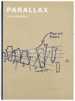 Steven Holl: Parallax. Basel-Boston-Berlin, 2000, Birkhäuser. Rendkívül gazdag képanyaggal illusztrálva. Angol nyelven. Kiadói félvászon-kötés.