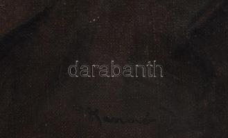 Kasznár Ring Jenő (1875-1945): Pipázó férfi portréja. Olaj, vászon, jelzett. Dekoratív, sérült faker...