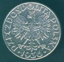 Lengyelország 1936. 2Zl Ag "Gdynia kikötő" T:2