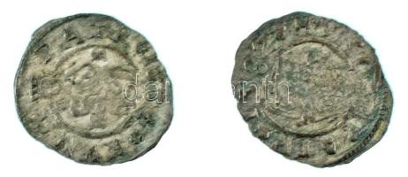 1582K-B Denár Ag "Rudolf" (0,47g) + 1584K-B Denár Ag "Rudolf" (0,44g) T:XF,VF patina Hungary 1582K-B Denar Ag "Rudolf" (0,47g) + 1584K-B Denar Ag "Rudolf" (0,44g) C:XF,VF patina Huszár: 1059.,Unger II.: 811.a