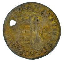 1615NB Garas Ag "II. Mátyás" Nagybánya (2,15g) T:VF lyuk Hungary 1615NB Groschen Ag "...