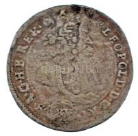 1689K-B 15kr Ag "I. Lipót" (6,24g) T:F patina, lyuktömött Hungary 1689K-B 15 Kreuzer Ag "Leopold I" (6,24g) C:F patina, plugged hole Huszár: 1427., Unger II.: 1062.