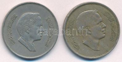 Jordánia 1977. 100f (1D) Cu-Ni "Huszein" (2x) T:XF,VF
Jordan 1977. 100 Fils (1 Dirham) Cu...