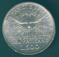 Vatikán 1963. 500L Ag "Sede vacante" T:1/2+