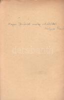 Mályusz Elemér:  Válaszul Székely György kritikai megjegyzéseire. (Dedikált.) (Budapest), 1971. (Akadémiai Nyomda). [137]-141 + [1] p. Egyetlen kötetkiadás. Dedikált: "Major Jenőnek meleg üdvözlettel: Mályusz Elemér." A barátságos hangú vitairat a középkori forrásanyag kutatásmódszertanának kérdéseit boncolja. (Különlenyomat a Századok 1971. évi 1. számából.) Prov.: Major Jenő (1922-1988) településtörténész, földrajztudós, urbanisztikai szakíró. Fűzve, kiadói borítóban.