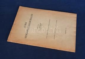 B. Soó Rezső:
A mai hungarologiai irodalom.
Debrecen, 1937. Az Ady Társaság Hungarologiai Osztályá...