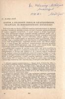 Major Jenő:  Adatok a feldebrői templom keletkezésének település- és birtoktörténeti hátteréhez. (Dedikált.) Budapest, 1976. (Akadémiai Nyomda.) 193-226 p. Egyetlen kötetkiadás. Dedikált: "Dr. Mőcsényi Mihálynak barátsággal, Major Jenő. 1978. III. 1." Major Jenő (1922-1988) településtörténész rövid tanulmányában a Heves megyei Feldebrőn található, Árpád-kori templom alapításának egy közkeletű tévedését cáfolja. Okiratokból, birtoklevelekből jut a szerző arra a következtetésre, hogy a fundálás nem köthető az 1041-1044 között uralkodott Aba Sámuel királyunk személyéhez, a legenda feltehetően onnan származik, hogy a templom kegyurai később az Aba nemzetségből kerültek ki. (Különlenyomat az Építés- és Építészettudomány VIII. kötet 1-2. számából.) Prov.: Mőcsényi Mihály (1919-2017) kertészmérnök, tájépítész, egyetemi tanár. Fűzve, kiadói borítóban. Jó példány.