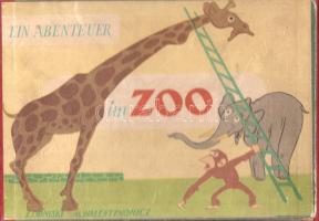 Obniski, Z[bigniew] - Walentynowicz, M[arian]: 
Ein Abenteuer im Zoo. [Német nyelvű leporelló.]
[V...