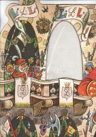 (Kubasta, Vojtech): 
Gulliver Lilliputban. (Térbeli mesekönyv. Tervezte és rajzolta Vojtech Kubasta...