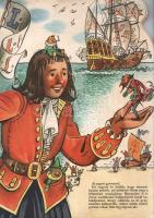 (Kubasta, Vojtech): 
Gulliver Lilliputban. (Térbeli mesekönyv. Tervezte és rajzolta Vojtech Kubasta...