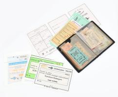 Vegyes közlekedési jegyek, utazási igazolványok