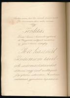 1843-44 Körmöcbánya, Kégl Ferenc diák latin-magyar-német ny. kézzel írt füzete, 31 sztl. oldal, papí...