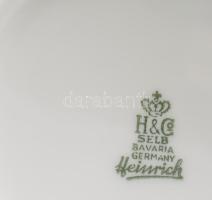 Heinrich mintás gömbölyű váza, jelzett, hibátlan, m: 20,5 cm