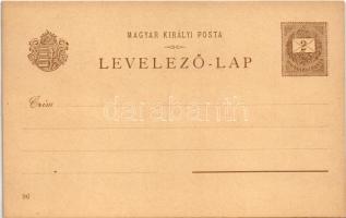 Árpád et les chefs des tribus / Árpád a vezérekkel; Ezredéves Országos Kiállítás, barna 2 Kr Ga. lit...