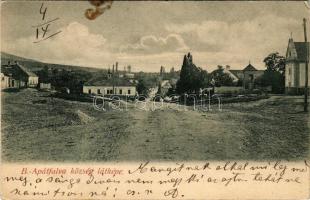 Bélapátfalva, Bélaapátfalva (Borsod); utca, harangláb (EK)