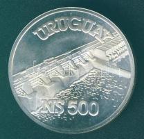 Uruguay 1993. 500P Ag "Vízierőmű" T:1