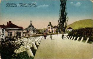 1916 Rózsahegy, Ruzomberok; Willingerovské vily / Willinger nyaralók, villa. Valuch János kiadása / villa (EK)