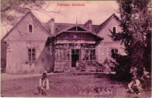 1910 Szirák, Kaszay kastély. Wiener Ferenc kiadása (EK)