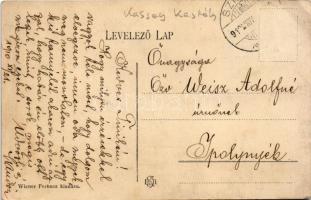 1910 Szirák, Kaszay kastély. Wiener Ferenc kiadása (EK)