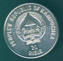 Kambodzsa 1988. 20R Ag (999) "Mexikói Labdarúgó EB-Németország" T:1