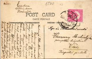 1927 Szirák, látkép és Gróf Degenfeld kastély. photo