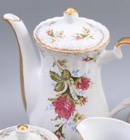 Chodziez 22 részes kávés készlet extra darabokkal, tehén figurális tejszínkiöntővel. Jelzett, jó áll...