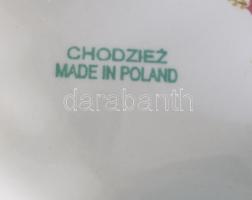 Chodziez 22 részes kávés készlet extra darabokkal, tehén figurális tejszínkiöntővel. Jelzett, jó áll...