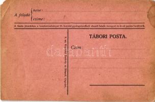 Z. Zorkóczy József hadnagy verse. Kottás tábori posta - A tiszta jövedelem a besztercebányai 16. hon...