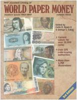 Standard Catalog of World Paper Money: Modern issues 1961-1997, 3rd Edition. Krause Publications, 1997.. Használt állapotban.