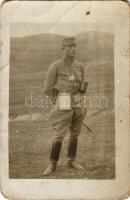Első világháborús osztrák-magyar katona / WWI K.u.k. Austro-Hungarian military, soldier. photo (EB)
