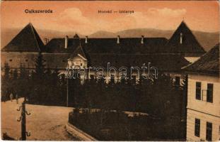 1918 Csíkszereda, Miercurea Ciuc; Mikóvár honvéd laktanya, kaszárnya. Vakar L. kiadása / military barracks (EK)