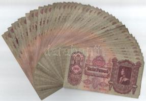 1930. 100P (45x) közte csillagos sorozatszámú darabok is T:VF-VG Adamo P17