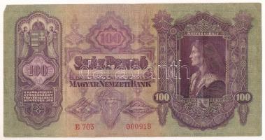 1930. 100P ezer alatti "E 703 000918" sorszámmal T:F Adamo P17