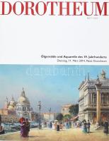 Dorotheum árverési katalógus, 19. századi olajfestmények és akvarellek témában, 2014.