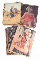 cca 1930-1939 A Pesti Hírlap Vasárnapja kb. 40-45 db vegyes száma, változó állapotban, részben sérült, hiányzó borítókkal