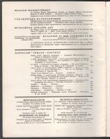 1934 Magyar Iparművészet XXXVII. évf. 9-10. száma. Szerk.: Szablya-Frischauf Ferenc. Kiadja az O. M....
