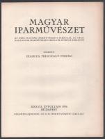 1934 Magyar Iparművészet XXXVII. évf. 9-10. száma. Szerk.: Szablya-Frischauf Ferenc. Kiadja az O. M....