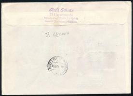 Georgij Sonyin (1935-1997) szovjet űrhajós aláírása alkalmi borítékon /

Signature of Georgiy Shon...