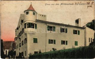 1906 Bad Hofgastein (Salzburg), Militärcurhaus (Militärkurhaus) / tábori kórház / military hospital (EK)