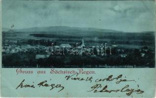 1899 (Vorläufer) Szászrégen, Sächsisch-Regen, Reghin; este / night (EK)
