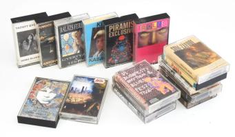 16 darab magyar zenei kazetta, közte jó darabokkal, Rolls, Solaris, Tankcsapda, Som-Závodi, Hobo Blu...