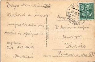 1935 Lipová-lázne, Lindewiese; Traum eines Lindewieser Kurgastes / dream of a spa guest, humour