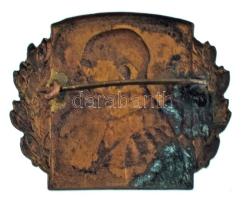 Osztrák-Magyar Monarchia 1915 "I. Ferenc József" Cu patrióta jelvény "R. Marschall 19...