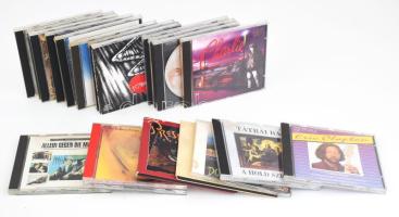 20 darab zenei CD, jó darabokkal, közte Tátrai Band, ZZ Top, Presser Gábor, The Rolling Stones, Demj...
