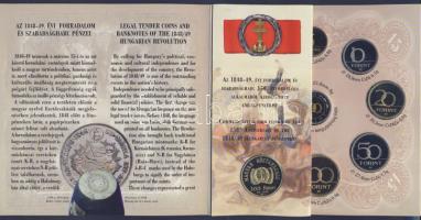 1998. 50f-200Ft 10klf db, benne 2klf 100Ft + 1db 100Ft "1848-49-es szabadságharc" szettben T:PP Csak 3000db!