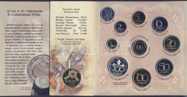 1998. 50f-200Ft 10klf db, benne 2klf 100Ft + 1db 100Ft "1848-49-es szabadságharc" szettben...